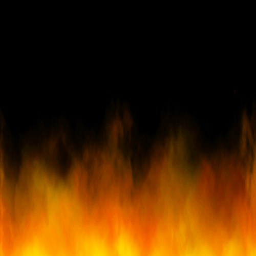 Wall of Fire - Looped GIF