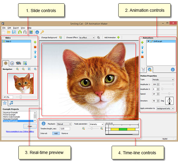 DP Animation Maker for Windows 7 Easytouse animation software